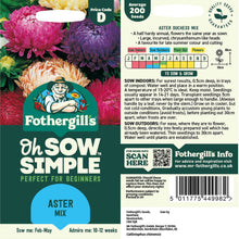 Aster Mix Seed